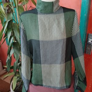 Vintage Blouse Wanita green