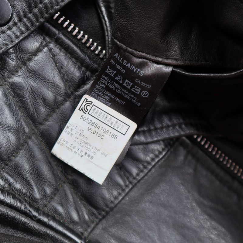 Biker Casual Leather jacket Pria black, foto 4