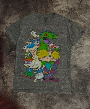 Vintage T-shirt Pria gray