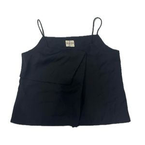 Streetwear Casual Cami top Wanita black
