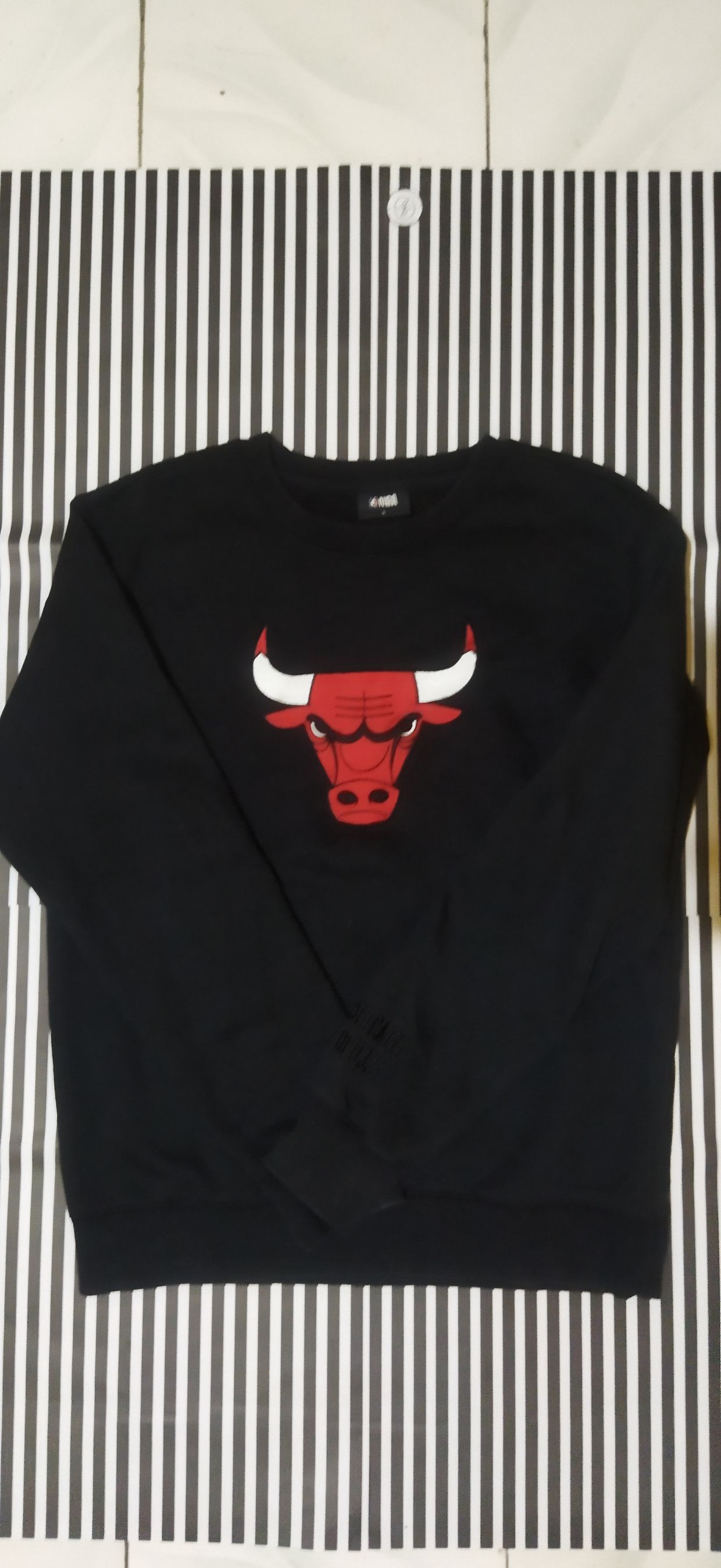 Streetwear Casual Sweatshirt Pria red black