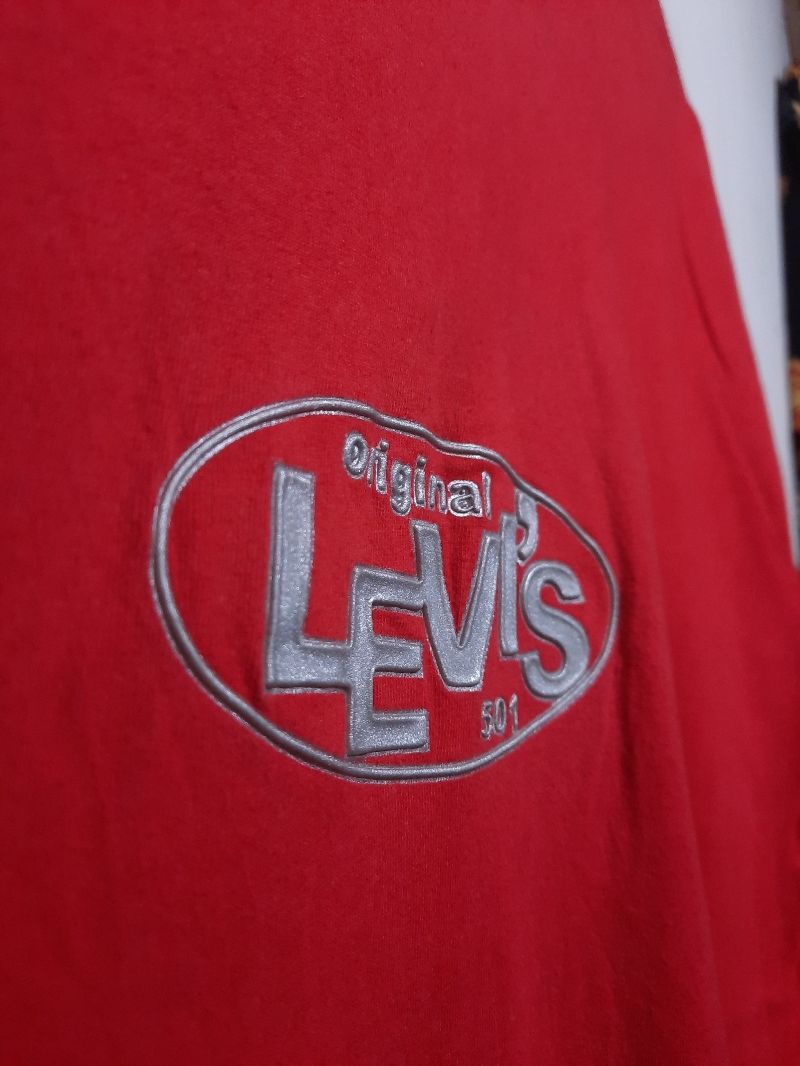 Levi's Vintage T-shirt Pria red, foto 4