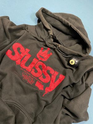 Stussy Streetwear Sweatshirt Pria black