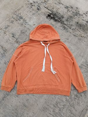 Reworked Hoody Wanita orange