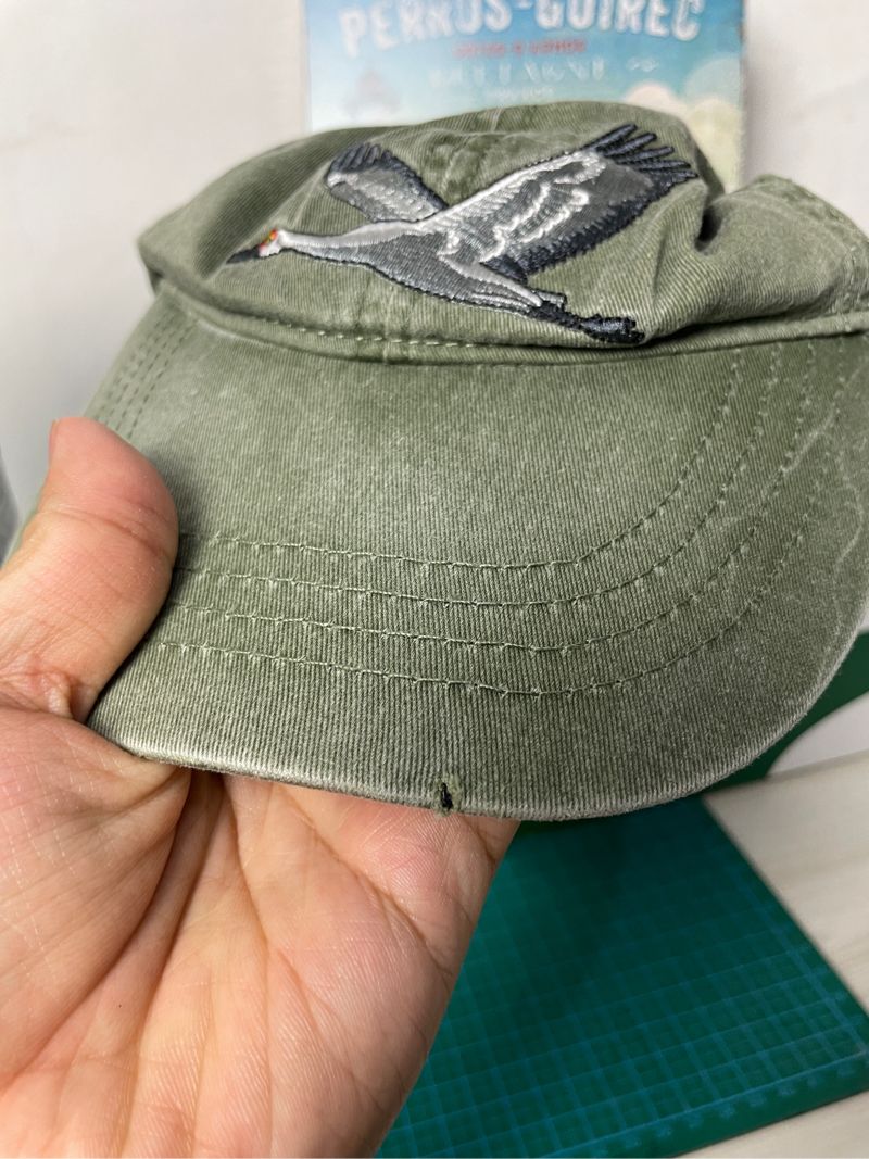 Vintage Casual Hat Pria green, foto 5
