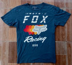 Fox Racing Casual T-shirt Pria gray