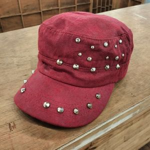 Vintage Y2K Hat Pria red
