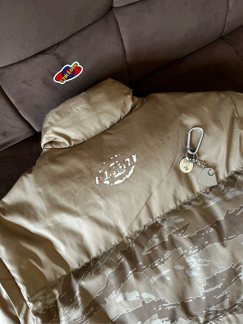 Dickies Gorpcore Minimalist Vest Pria tan, foto 4