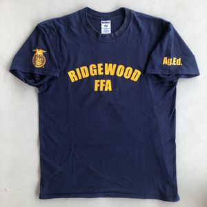 Jerzees Vintage Casual T-shirt Pria navy