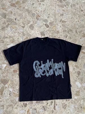 Streetwear Casual T-shirt Pria gray