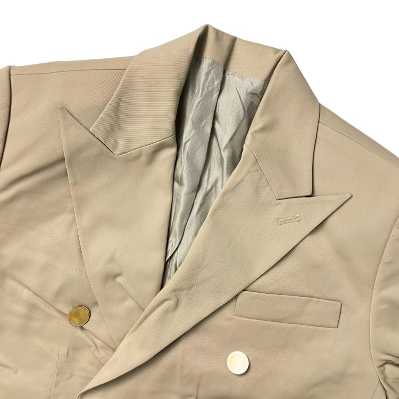Vintage Y2K Blazer Pria tan, foto 4
