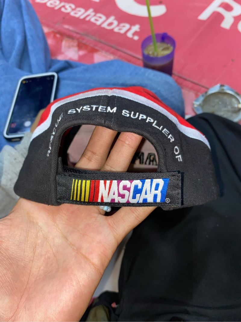 Chase Nascar Vintage Y2K Hat Pria red, foto 3