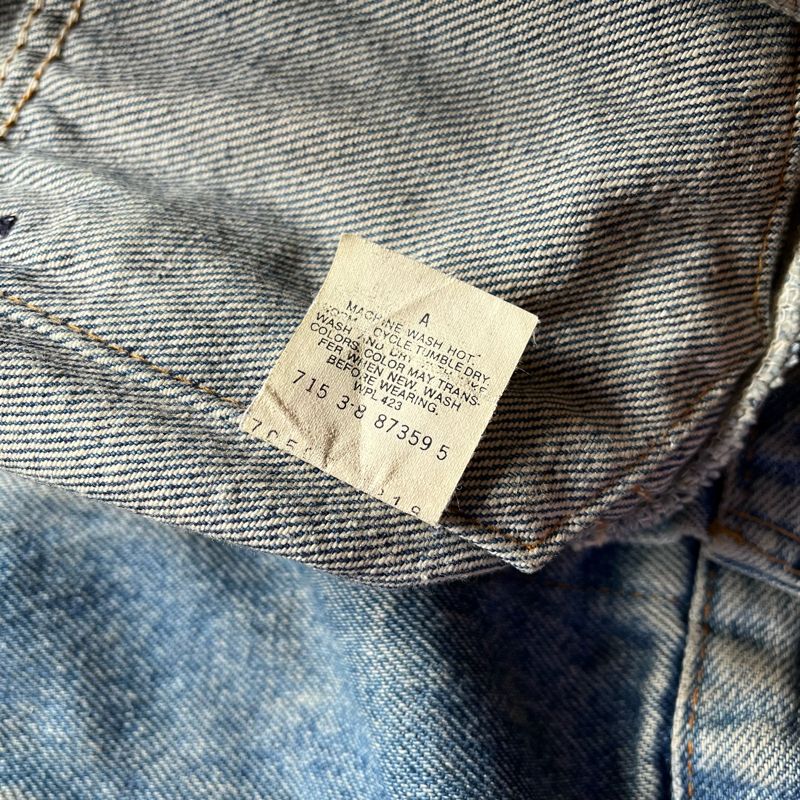 Levi's Vintage Y2K Denim jacket Pria blue, foto 5