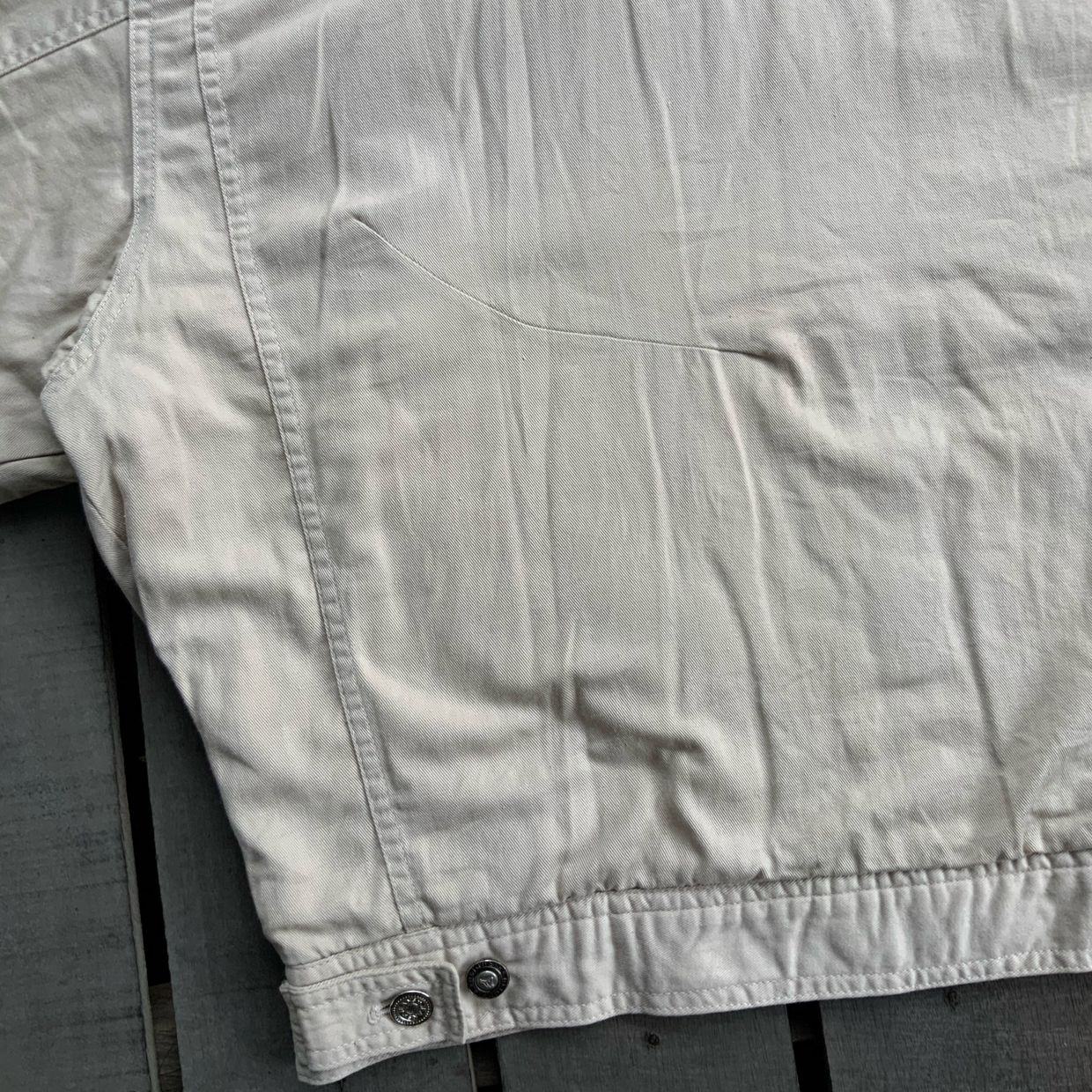 Biker Casual Track jacket Pria white, foto 6
