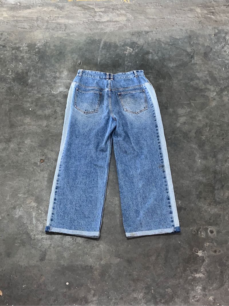 Vintage Y2K Jeans Pria silver, foto 2