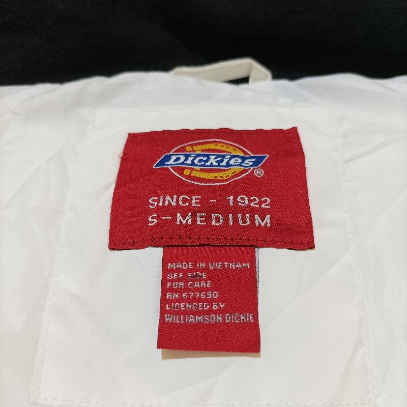 Dickies Gorpcore Puffer jacket Pria white, foto 5
