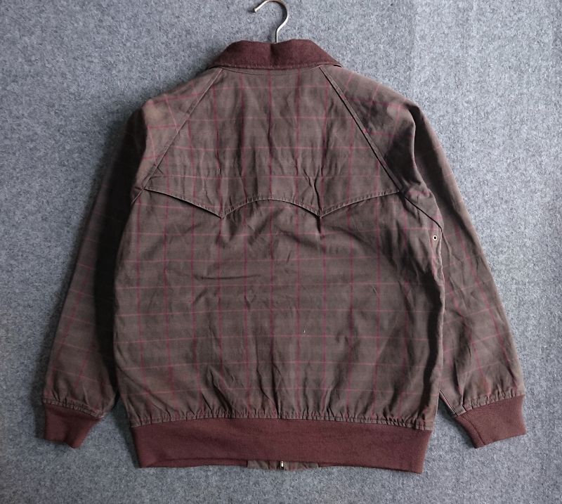 Vintage Y2K Bomber jacket Pria brown, foto 4
