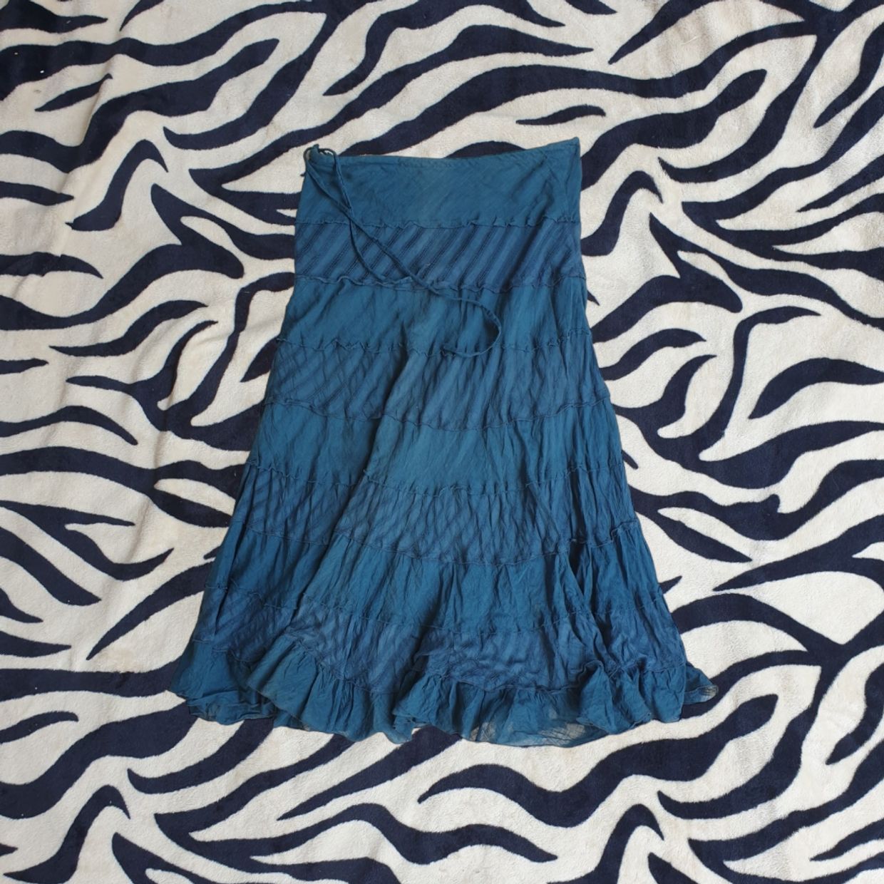 Y2K Fairy Pencil skirt Wanita blue