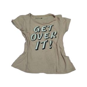 Streetwear Y2K T-shirt Wanita white pink