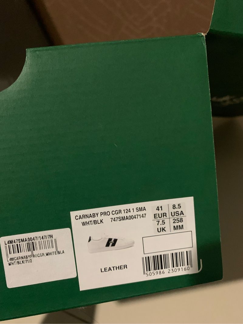 Lacoste Casual Sneakers Pria white black, foto 8