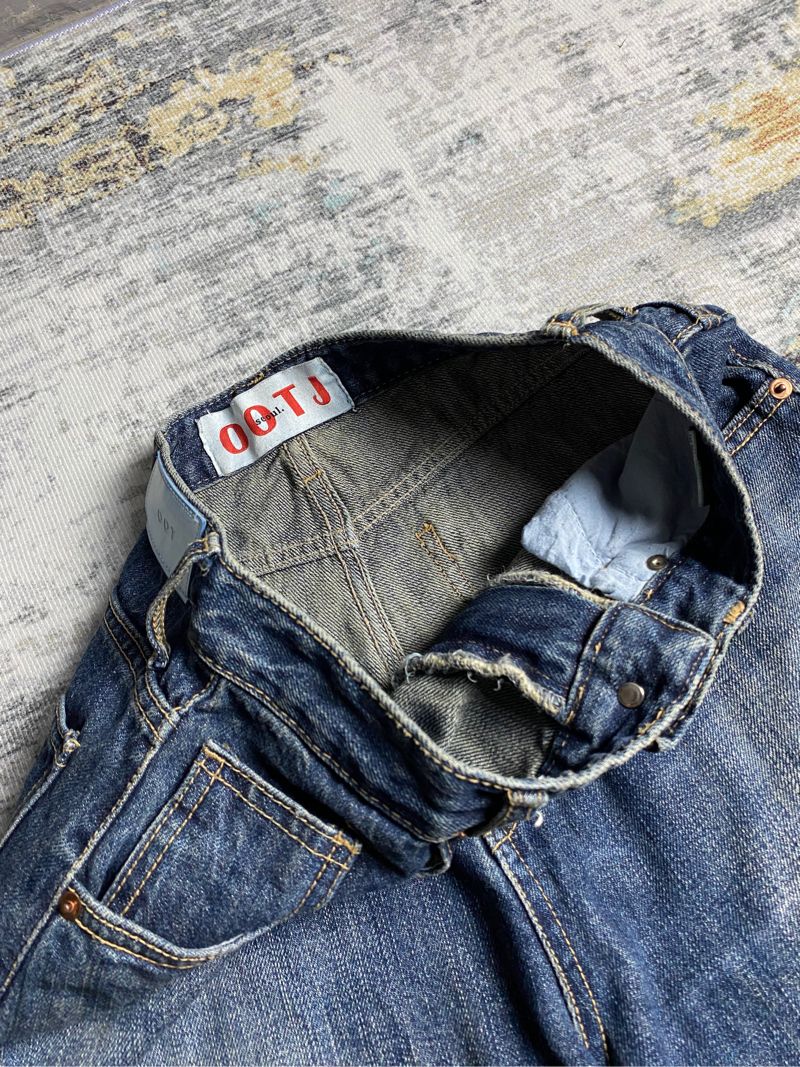 Y2K Skater Jeans Pria navy, foto 4