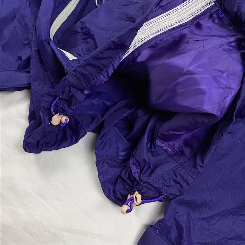 Streetwear Gorpcore Windbreaker Pria purple, foto 7
