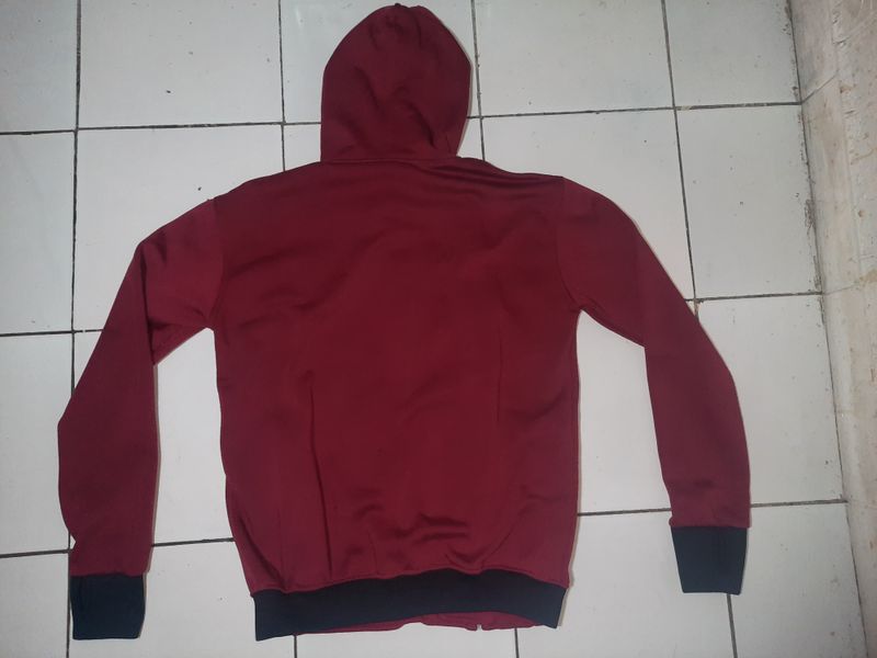 Streetwear Biker Harrington jacket Pria red, foto 4
