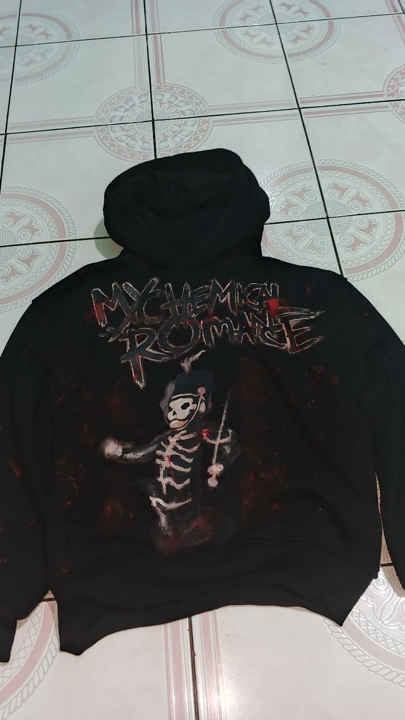 Emo Hoody Pria black, foto 3