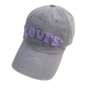 Levi's Y2K Casual Hat Pria purple gray