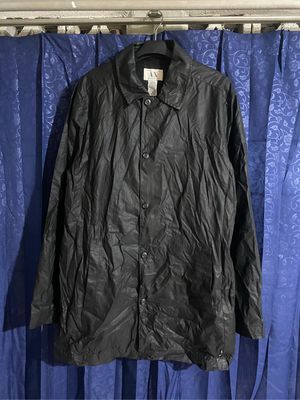 Armani	 Luxury Avant Garde Trench coat Pria black