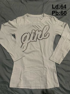 Casual T-shirt Wanita gray blue