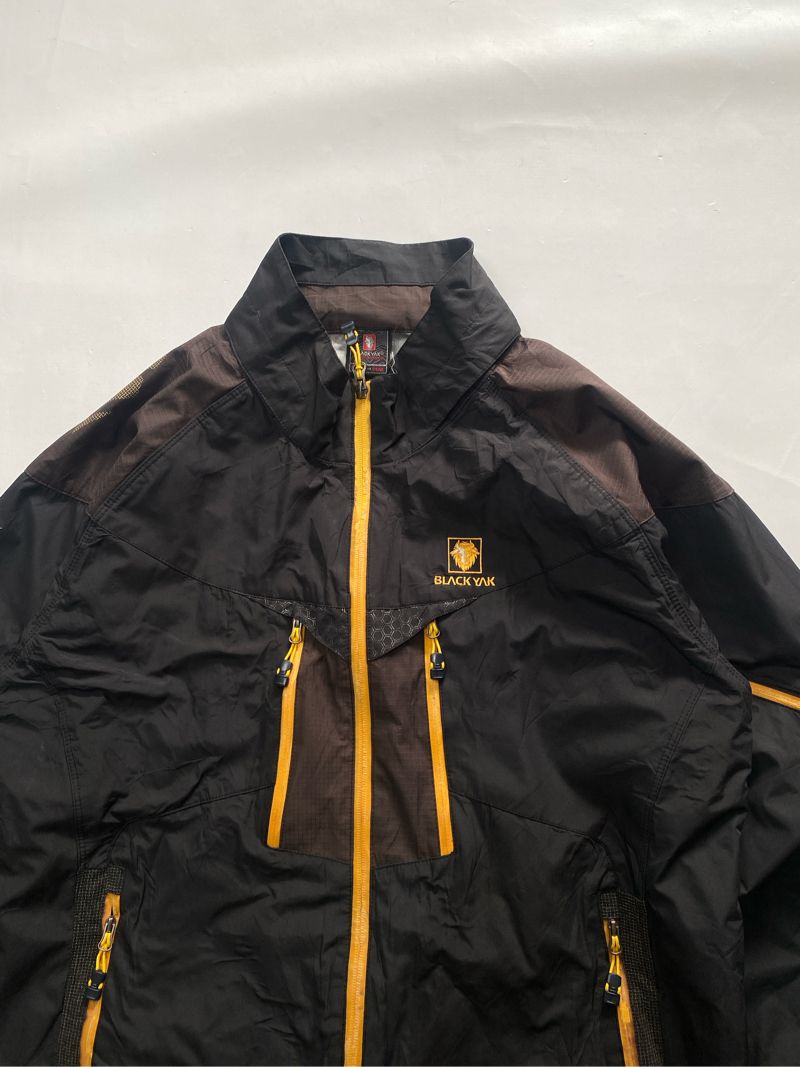 Blackyak Y2K Gorpcore Windbreaker Pria black, foto 4