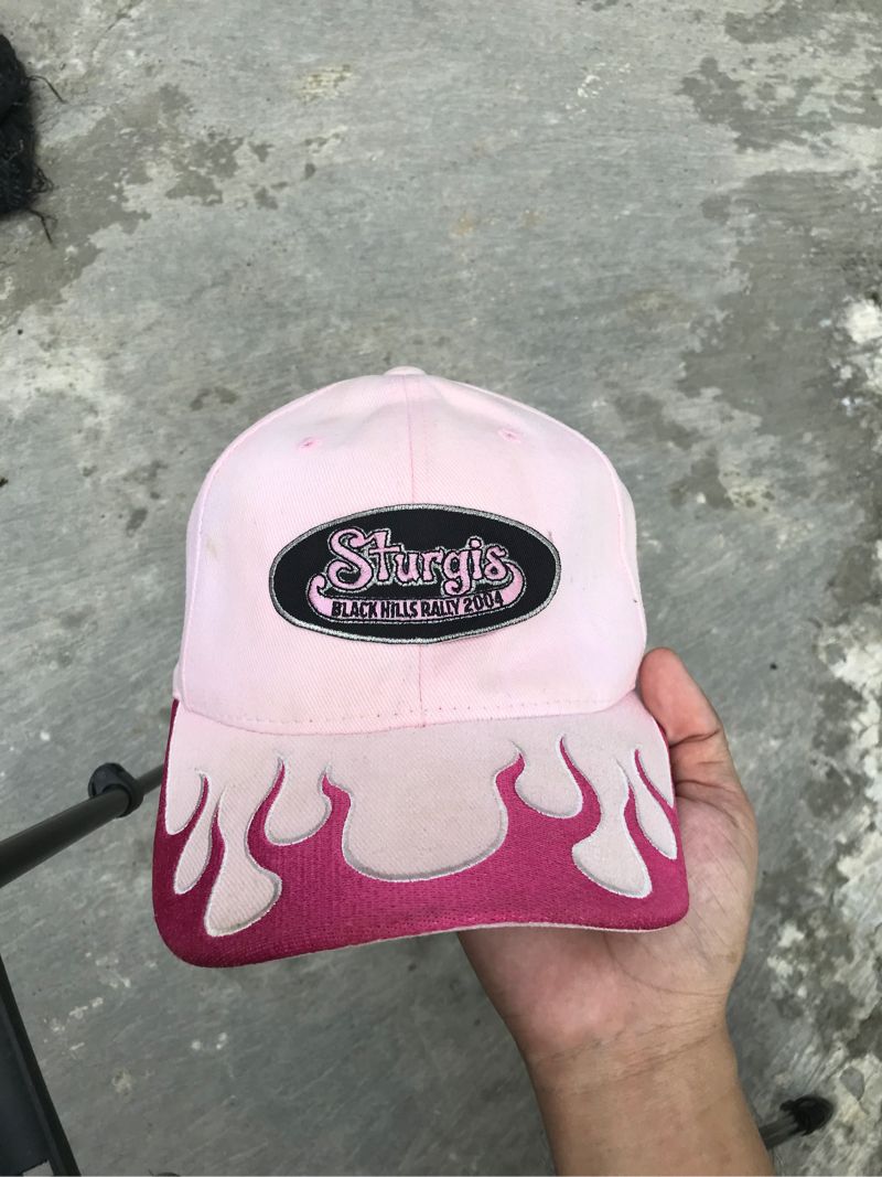 Y2K Hat Wanita pink, foto 2