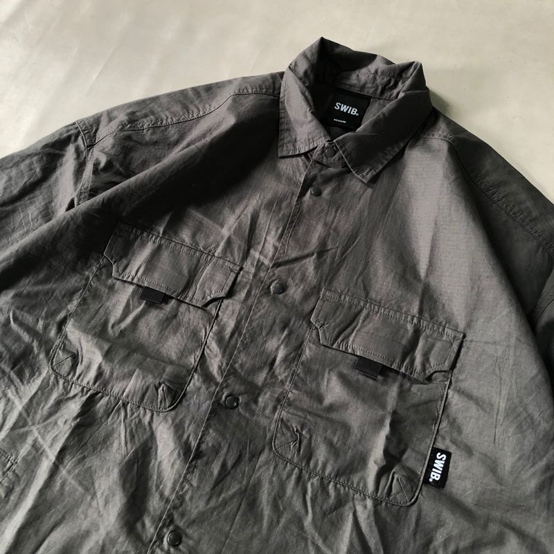 Y2K Casual Formal shirt Pria gray, foto 2