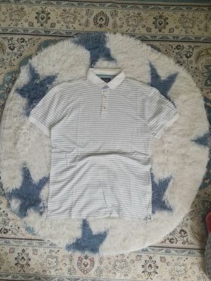 ZARA Casual Polo shirt Pria white