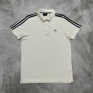 Adidas Polo shirt Pria white