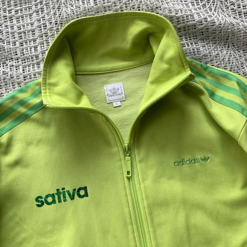 Adidas Y2K Casual Track jacket Pria green, foto 3