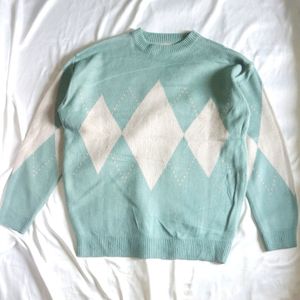 Spao Casual Sweater Pria blue