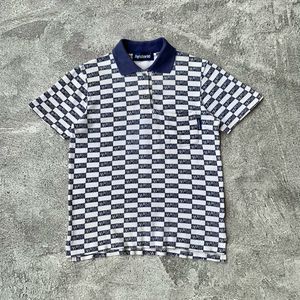 Hysteric Glamour Y2K Avant Garde T-shirt Wanita white navy