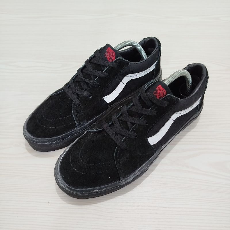 VANS Casual Sneakers Pria white black, foto 3
