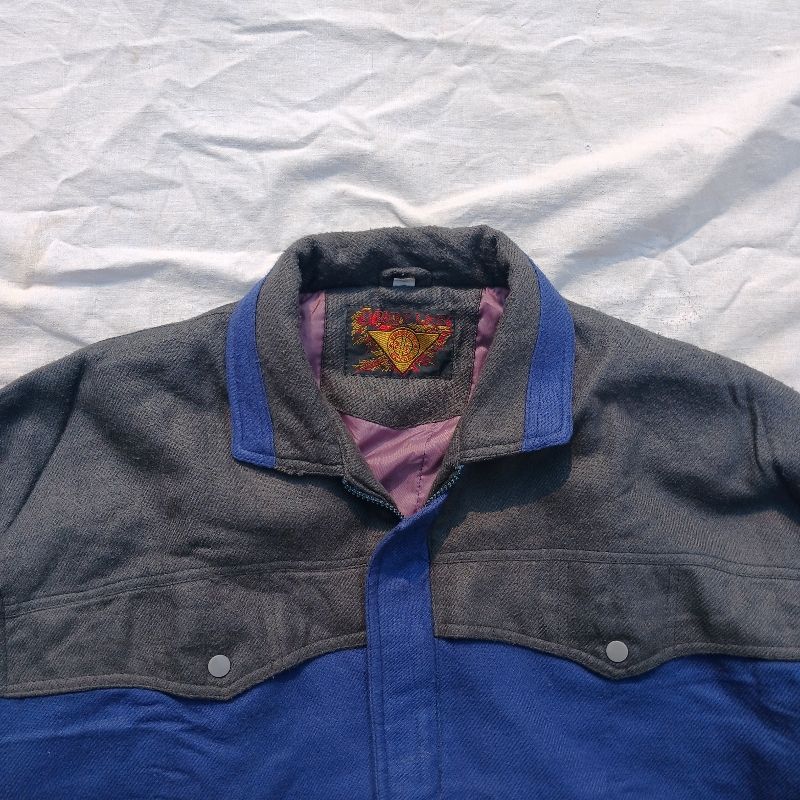 Casual Harrington jacket Pria gray blue, foto 2