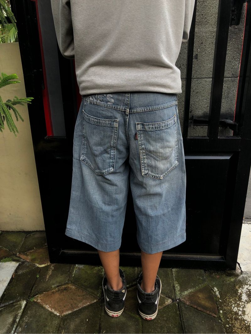 Y2K Skater Short Pria blue, foto 2