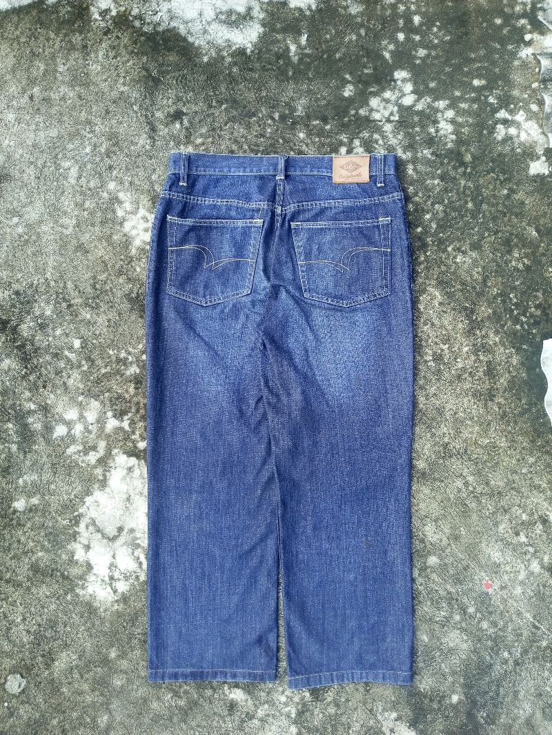 Vintage Jeans Pria blue, foto 3