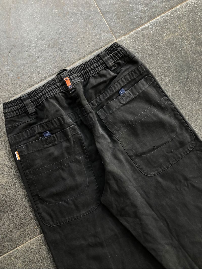 Y2K Skater Jeans Pria black, foto 6