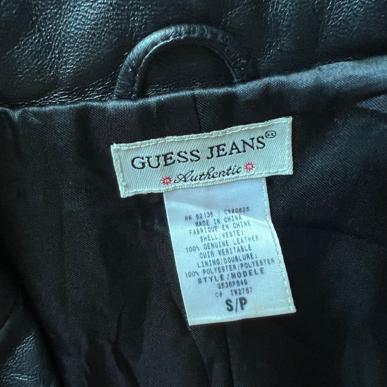 Guess Grunge Blazer Wanita black, foto 6