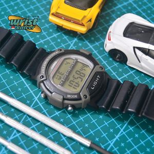 Casio Vintage Y2K Watch Pria green black