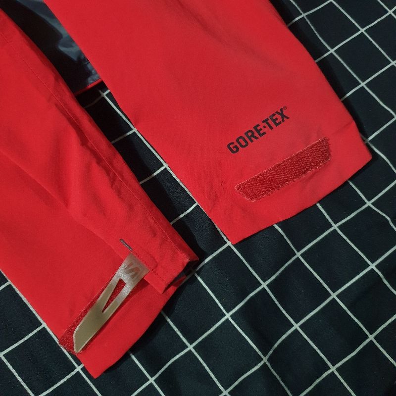 Salomon Gorpcore Windbreaker Pria red, foto 6