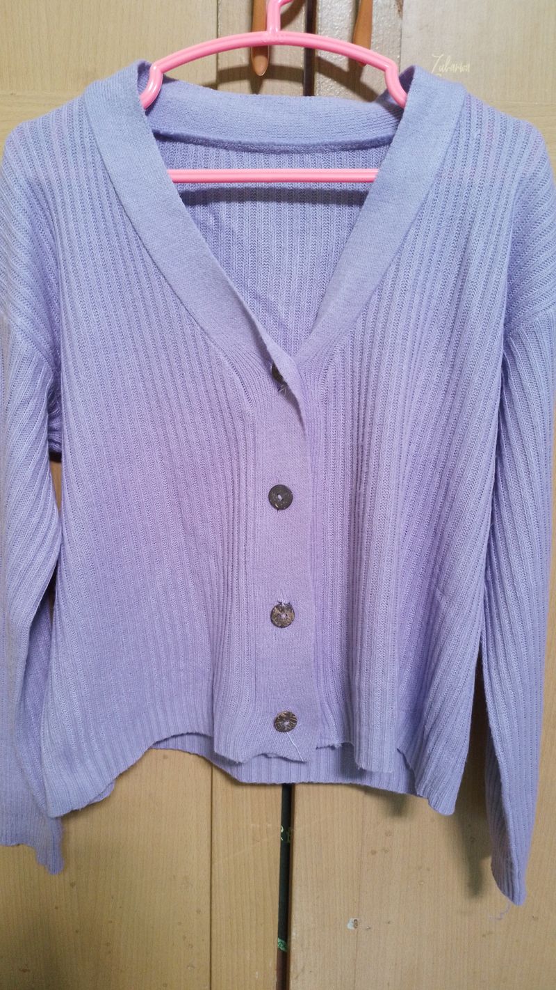 Casual Leather jacket Wanita purple, foto 3
