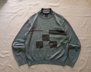 Japanese brand Vintage Casual Sweater Pria gray