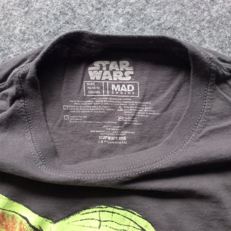 Star Wars Casual T-shirt Pria gray, foto 4